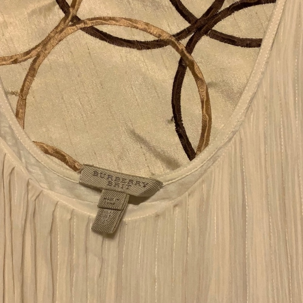Burberry Brit cream dress